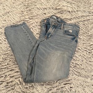 Old navy light wash ankle jeans